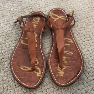 Barely worn Sam Edelman Camel Gigi Sandals, 6.5